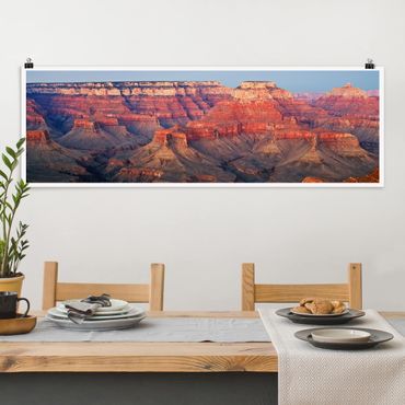 Poster panoramique nature & paysage - Grand Canyon After Sunset
