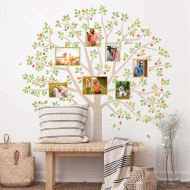 Sticker mural - Photo Tree Green