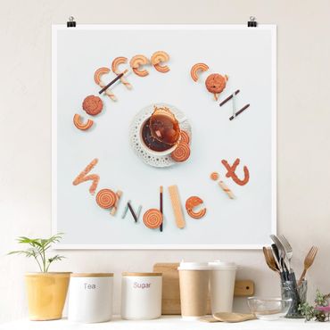 Poster - Coffee Can Handle It