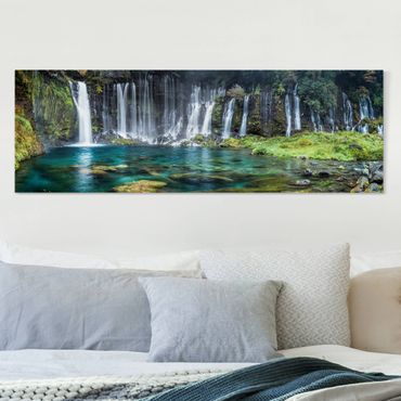Impression sur toile - Shiraito Waterfall