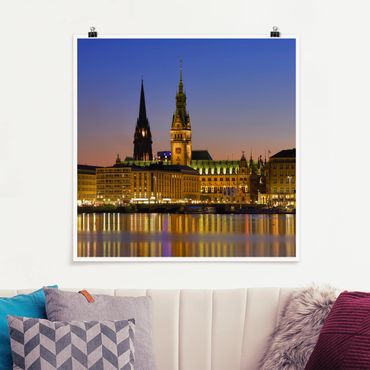 Poster - Hamburg Panorama