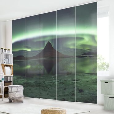 Set de panneaux coulissants - Northern Lights In Iceland