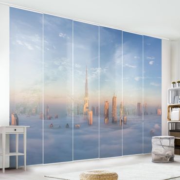 Set de panneaux coulissants - Dubai Above The Clouds
