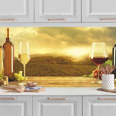 Revêtement mural cuisine - Wine With A View