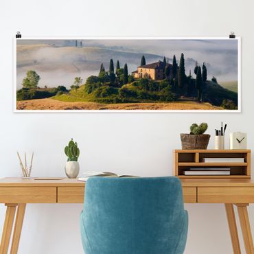 Poster panoramique nature & paysage - Country Estate In The Tuscany