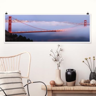 Poster panoramique architecture & skyline - San Francisco'S Golden Gate Bridge