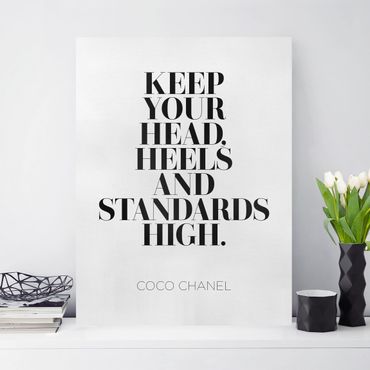 Impression sur toile - Keep Your Head High