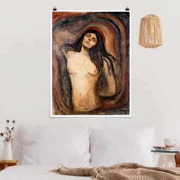 Poster reproduction - Edvard Munch - Madonna