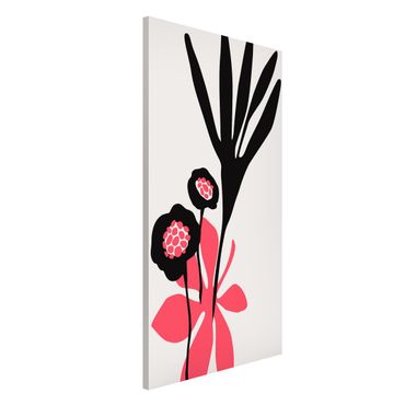 Tableau magnétique - Flower Greeting In Pink