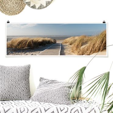 Poster panoramique plage - Baltic Sea Beach