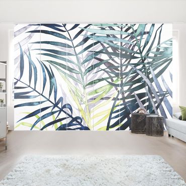 Set de panneaux coulissants - Exotic Foliage - Palme