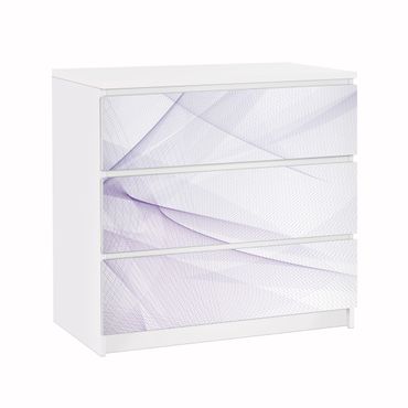 Papier adhésif pour meuble IKEA - Malm commode 3x tiroirs - No.RY9 Pigeon Flight
