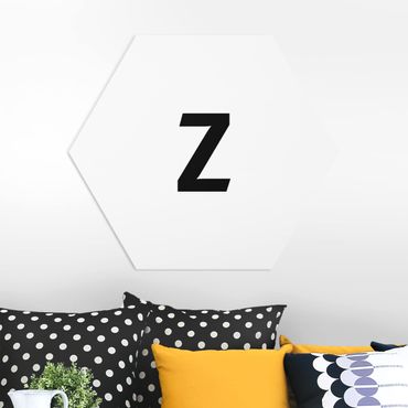 Hexagone en forex - Letter Z White