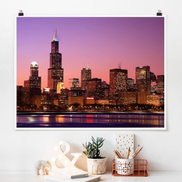 Poster - Chicago Skyline