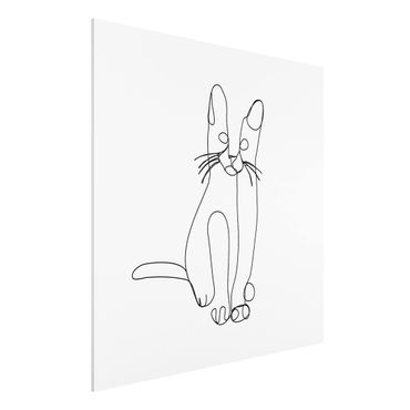 Impression sur forex - Cat Line Art