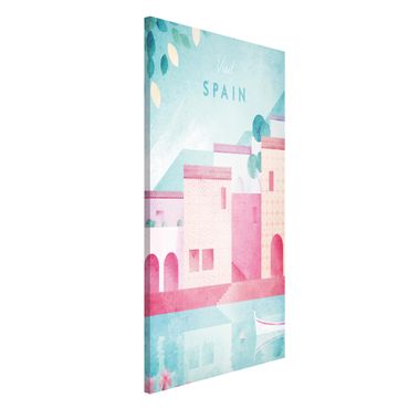 Tableau magnétique - Travel Poster - Spain
