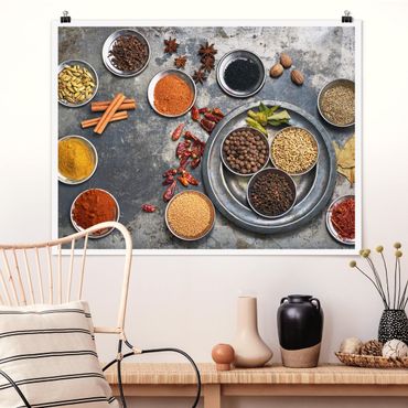 Poster - Shabby Spice Plate