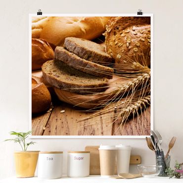 Poster - German Bread