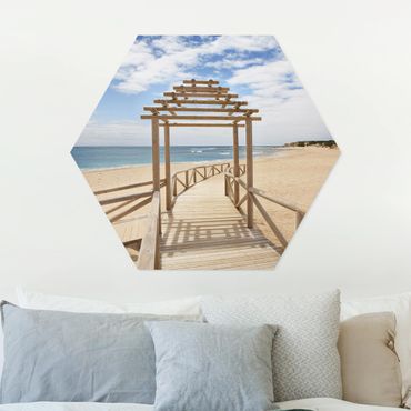 Hexagone en forex - Beach Path To The Sea In Andalusia