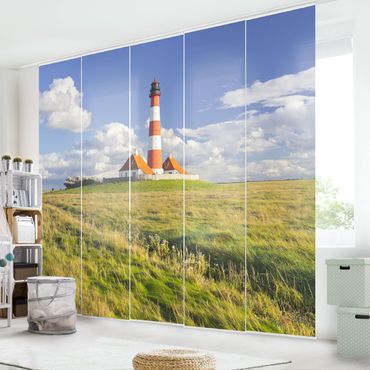 Set de panneaux coulissants - Lighthouse In Schleswig-Holstein