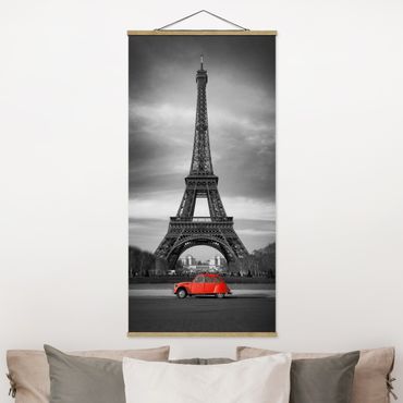 Tableau en tissu avec porte-affiche - Spot On Paris