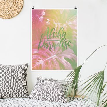 Poster - Rainbow - Aloha Paradise