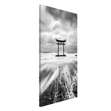 Tableau magnétique - Japanese Torii In The Ocean