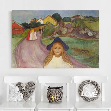 Tableau sur toile - Edvard Munch - White Night