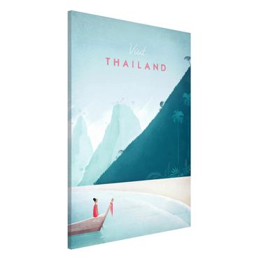Tableau magnétique - Travel Poster - Thailand