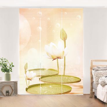 Set de panneaux coulissants - Magical Water Lilies