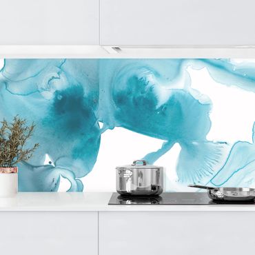 Revêtement mural cuisine - Aquamarine In The Haze II