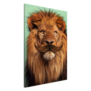 Tableau magnétique - Lion With Beard