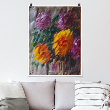 Poster reproduction - Alexej von Jawlensky - Chrysanthemums in the Storm