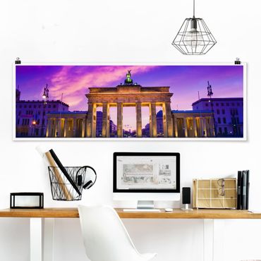 Poster panoramique architecture & skyline - This Is Berlin!