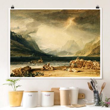 Poster - William Turner - The Lake of Thun, Switzerland