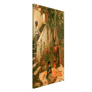 Tableau magnétique - John William Waterhouse - The Orange Pickers