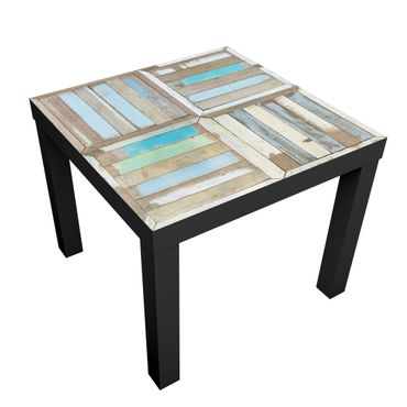 Papier adhésif pour meuble IKEA - Lack table d'appoint - Rustic Timber