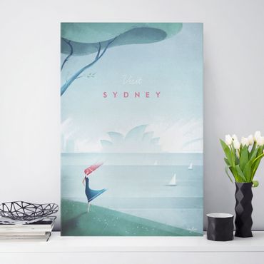 Impression sur toile - Travel Poster - Sidney