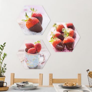 Hexagone en forex - Strawberries In Chocolate Vintage