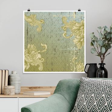 Poster - Floral Baroque
