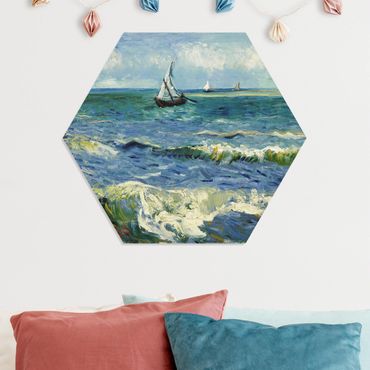 Hexagone en forex - Vincent Van Gogh - Seascape Near Les Saintes-Maries-De-La-Mer