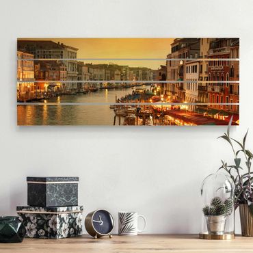 Impression sur bois - Grand Canal Of Venice