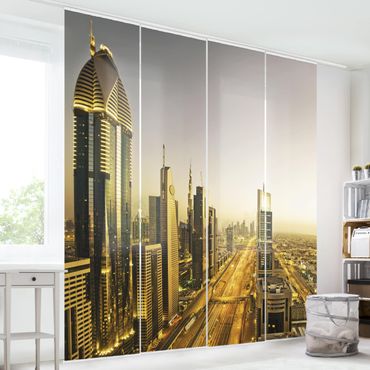 Set de panneaux coulissants - Golden Dubai