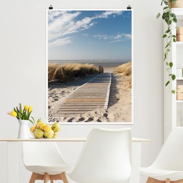 Poster plage - Baltic Sea Beach