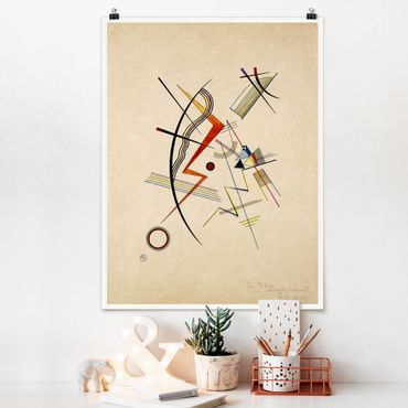 Poster reproduction - Wassily Kandinsky - Annual Gift to the Kandinsky Society