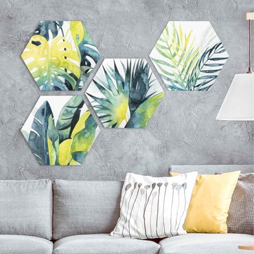 Hexagone en forex - Tropical Foliage Set I