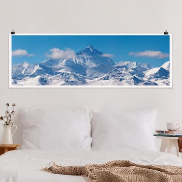 Poster panoramique nature & paysage - Mount Everest