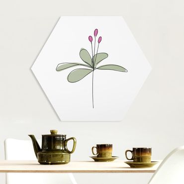 Hexagone en forex - Lily Line Art