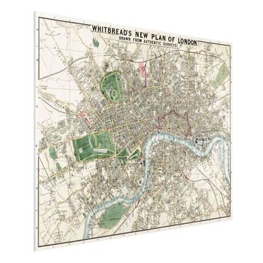 Impression sur forex - Vintage Map London