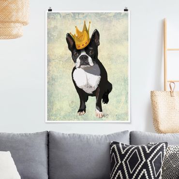 Poster animaux - Animal Portrait - Terrier King